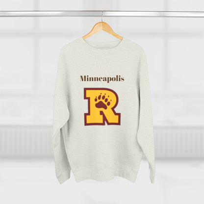 Minneapolis Roosevelt Teddies Unisex Crewneck Sweatshirt | Cozy School Spirit Apparel