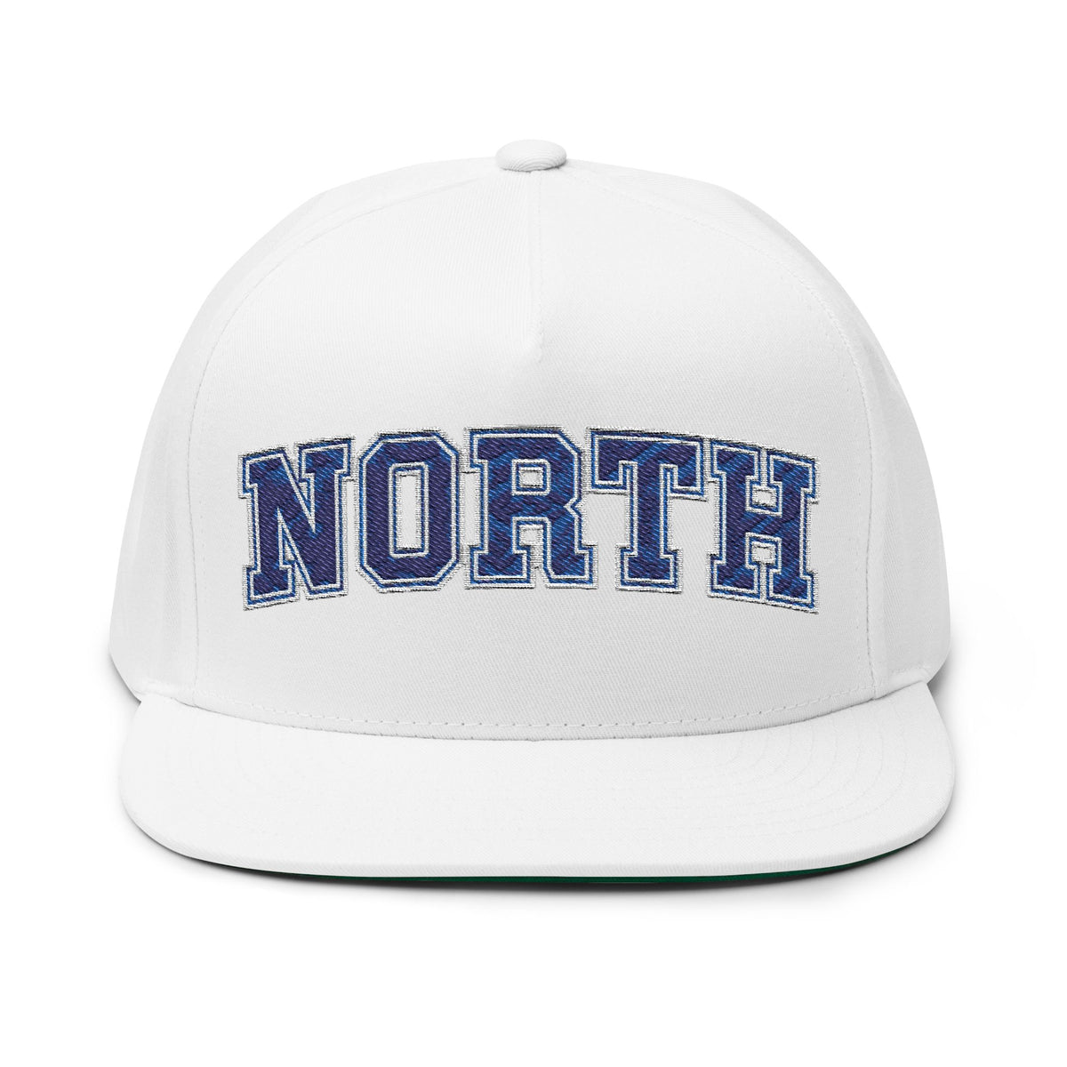 Minneapolis North Embroidered Flat Bill Cap