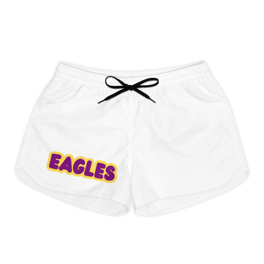 Saint Paul Washington Eagles Women's White Casual Shorts