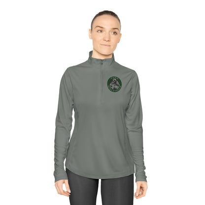 Park Wolfpack Ladies Quarter-Zip Pullover - Cozy and Stylish Activewear for All Seasons