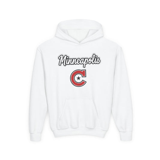 Minneapolis Camden Youth Sporty Hoodie, Perfect for Casual Wear