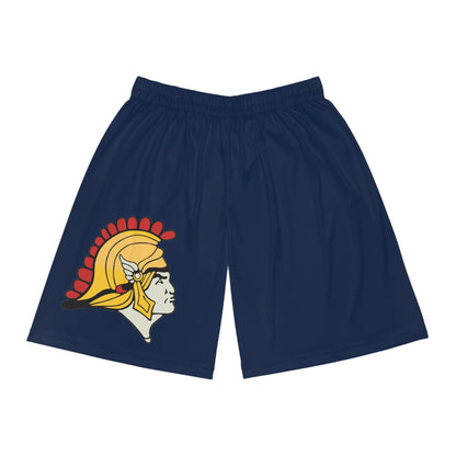 Orono Spartans Navy Basketball Shorts for Sports Enthusiasts