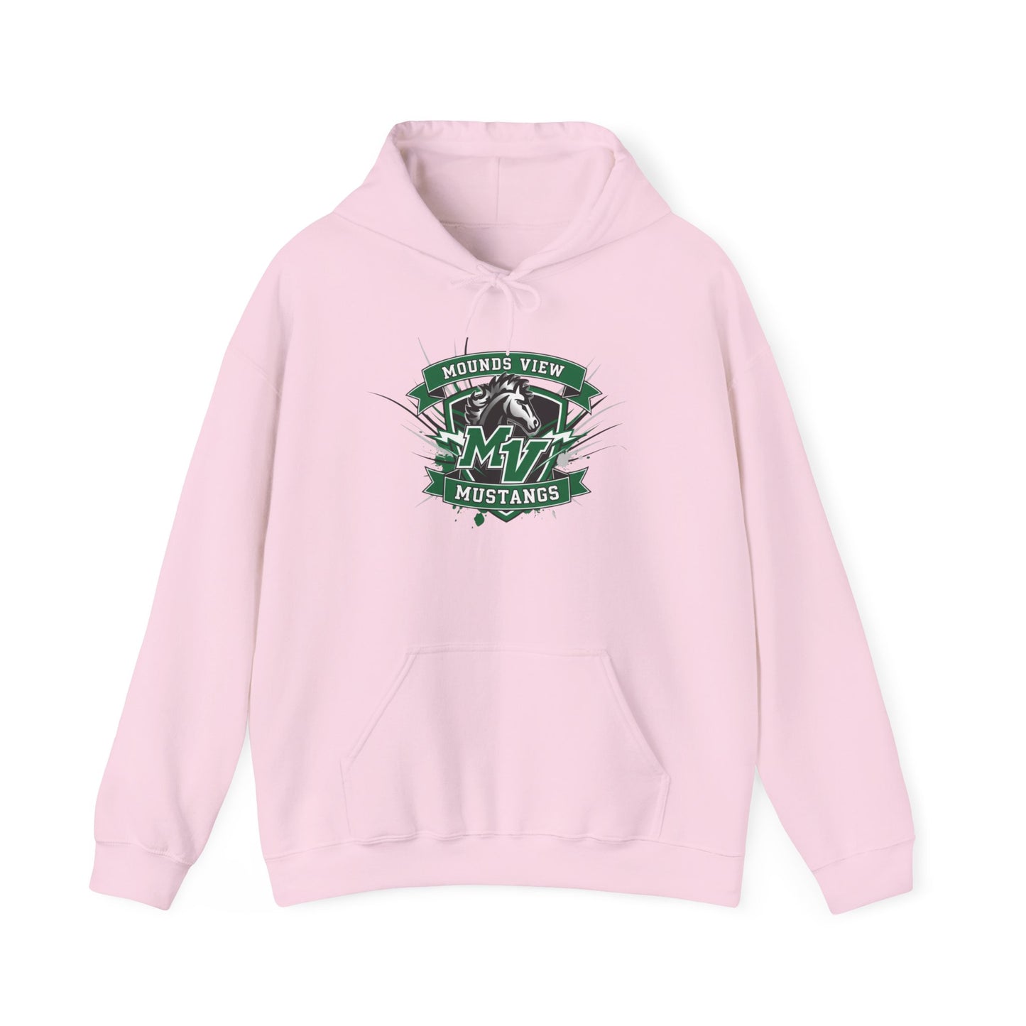 Mounds View Mustangs Vintage School Mascot Sweatshirt