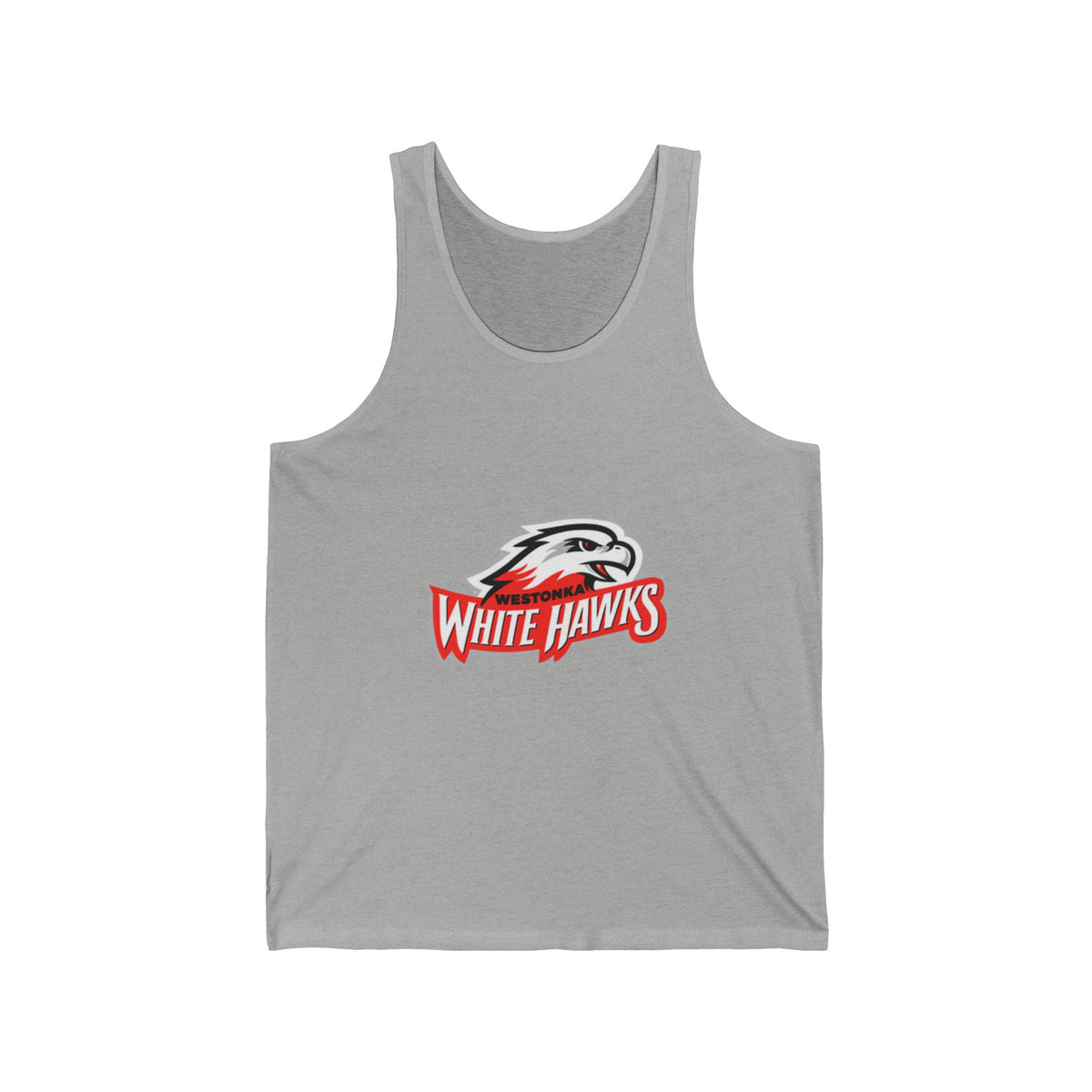 Mound Westonka White Hawks Unisex Jersey Tank Top - Sports Tank