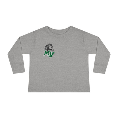 Mounds View Mustangs Toddler Long Sleeve T-Shirt