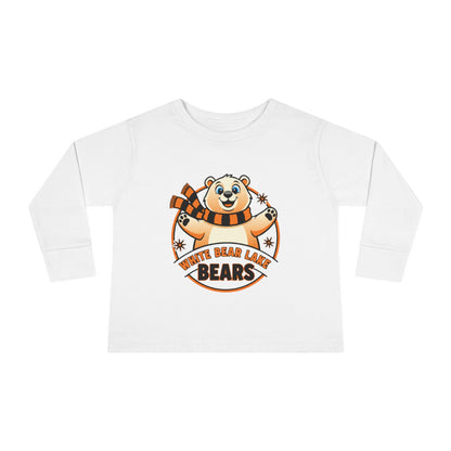 Toddler Long Sleeve Tee - White Bear Lake Bears