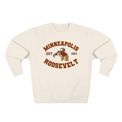 Minneapolis Roosevelt Teddies Unisex Crewneck Sweatshirt | Cozy School Spirit Apparel