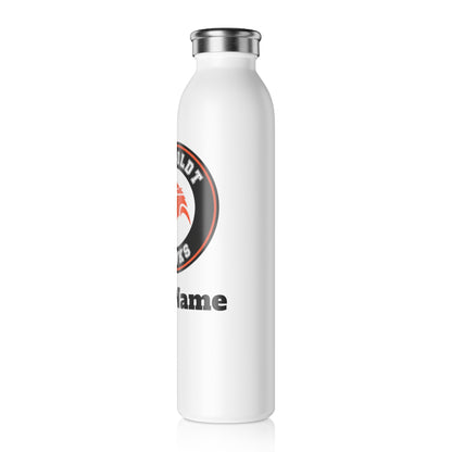 Saint Paul Humboldt Hawks Slim Water Bottle —  Stainless Insulated Bottle