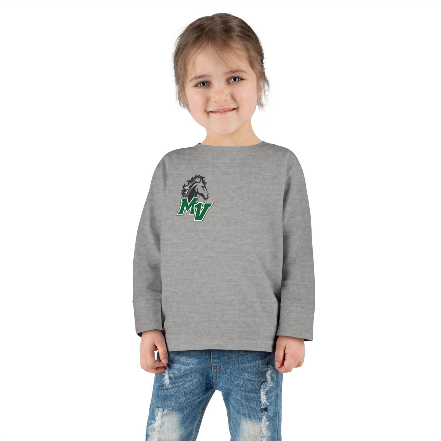 Mounds View Mustangs Toddler Long Sleeve T-Shirt