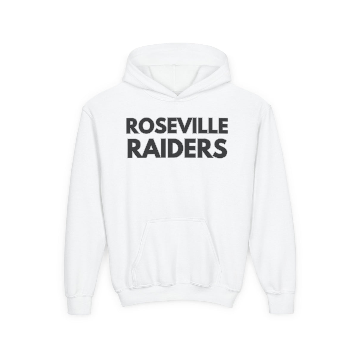 Roseville Raiders Youth Sporty Hoodie, Perfect for Casual Wear