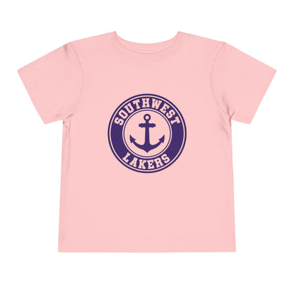 Minneapolis Southwest Lakers Toddler Tee - Cute Nautical Design for Little Fans
