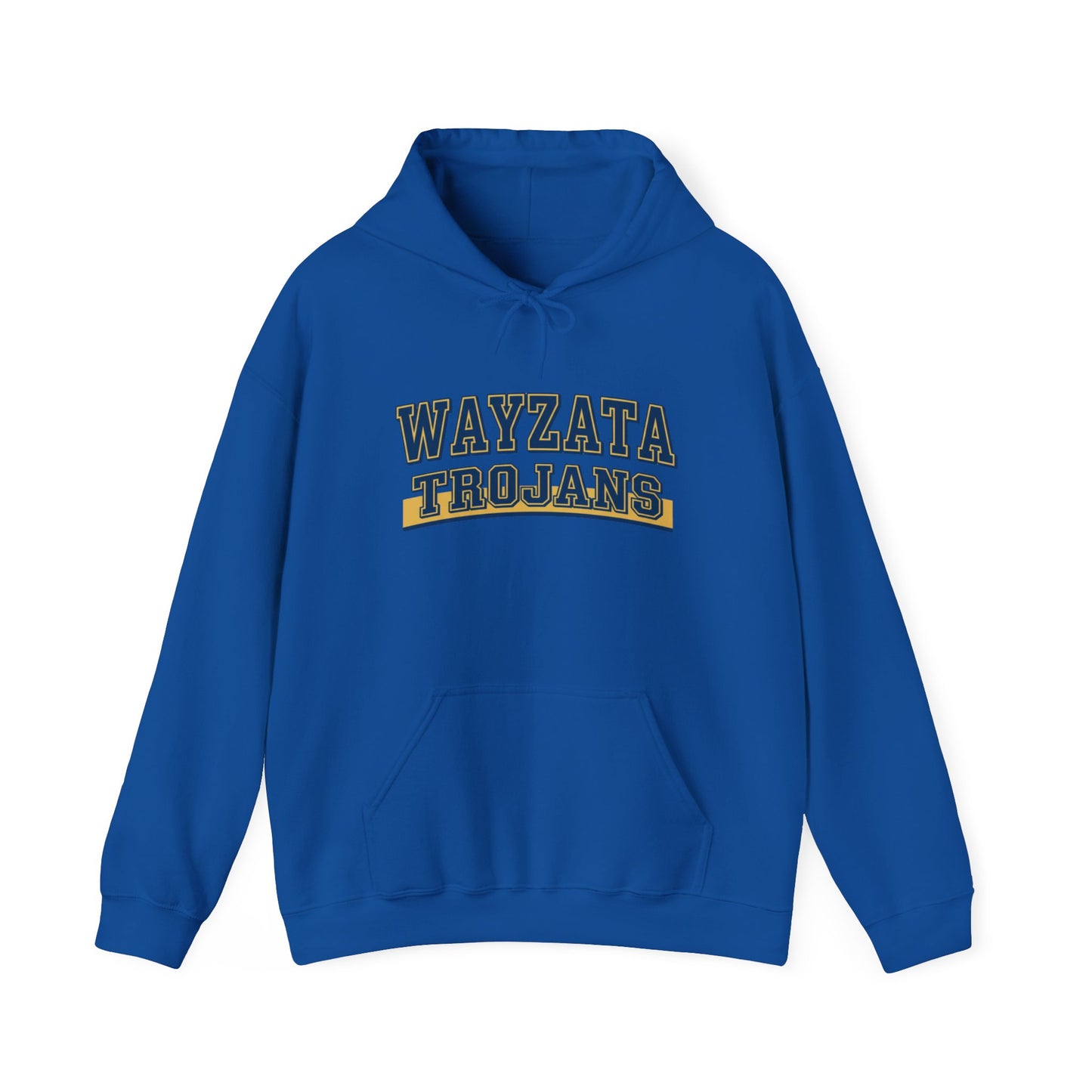 Wayzata Trojans Block Hoodie