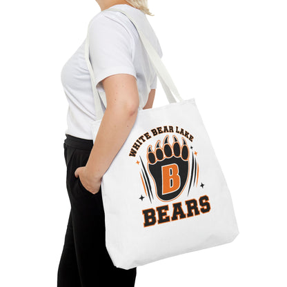 White Bear Bears Tote Bag
