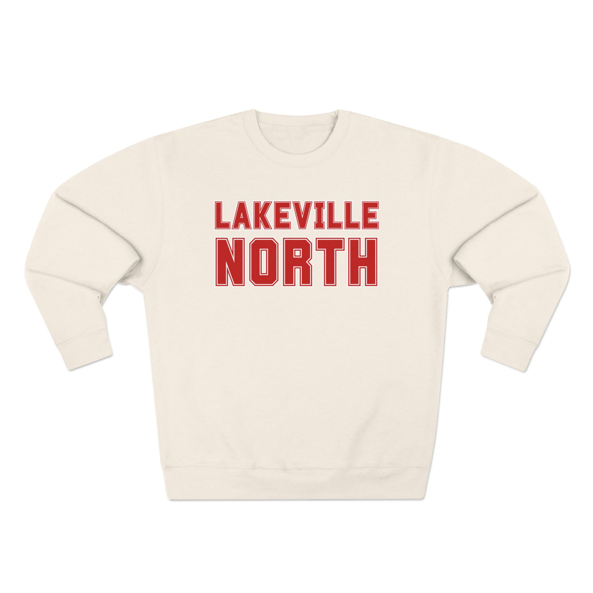 Lakeville North Crewneck Sweatshirt — Vintage Campus Pullover with Panther Logo