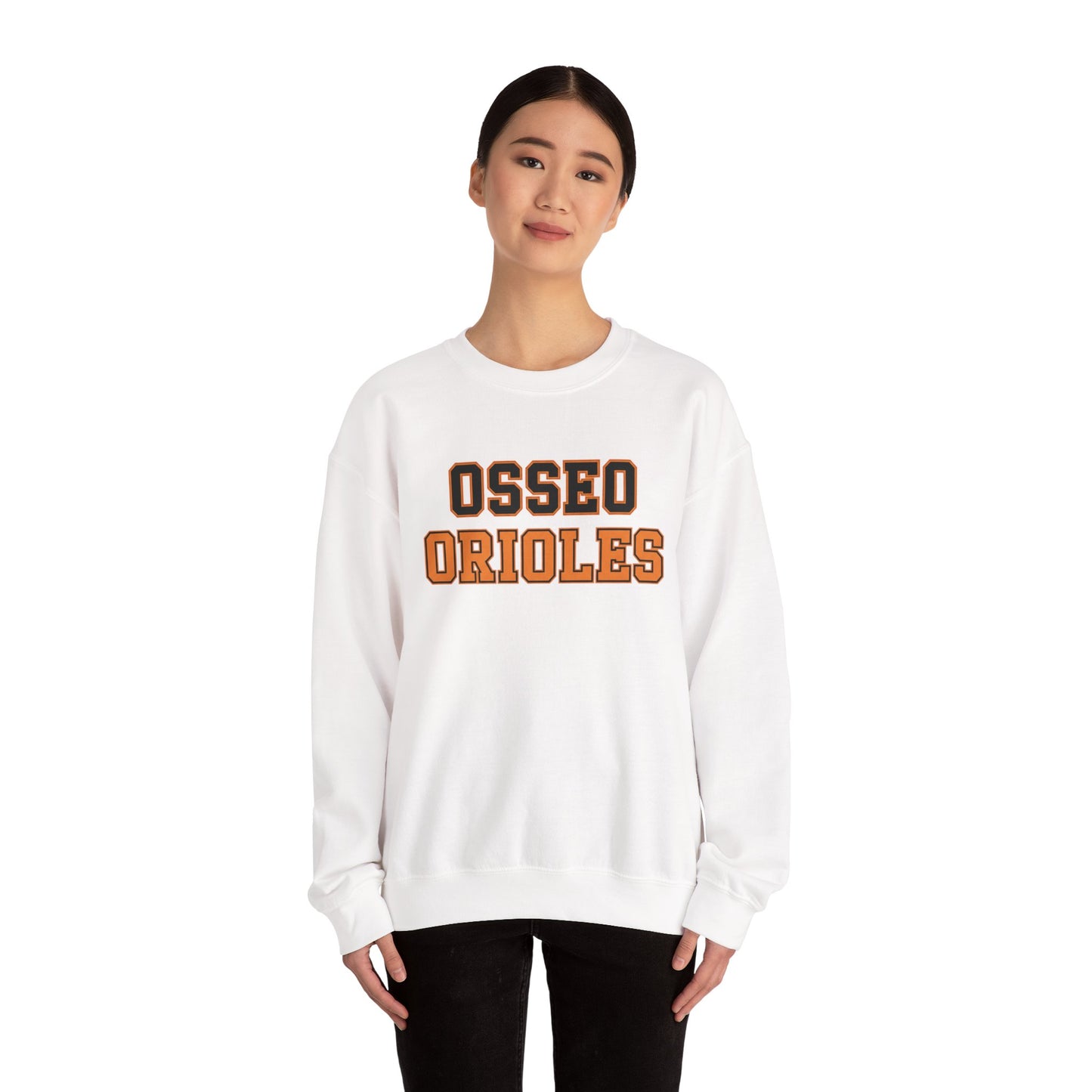 Osseo Orioles Unisex Heavy Blend™ Crewneck Sweatshirt - Comfortable and Stylish Apparel