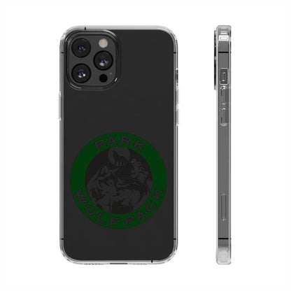 Custom Clear Phone Case - Park Wolfpack Design
