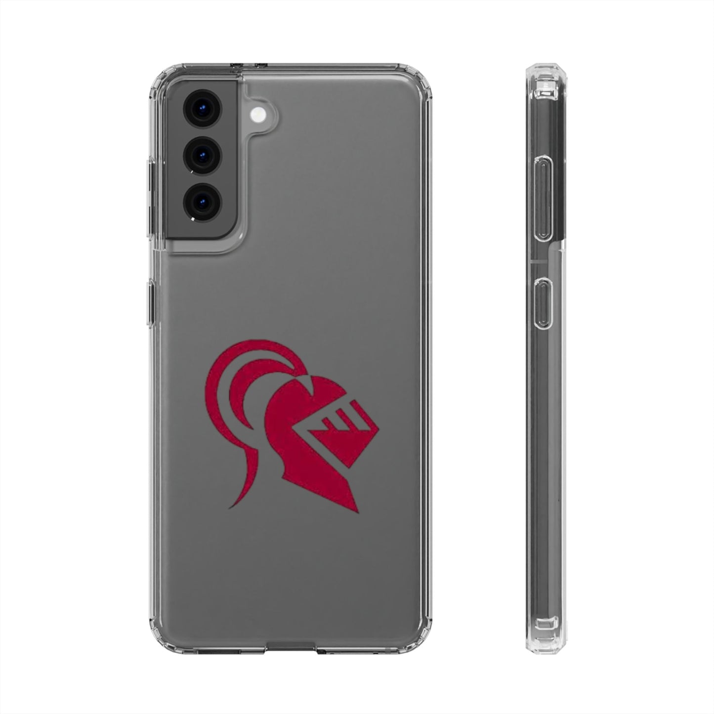 Irondale Knights Shield Clear Phone Case - Durable Protection with Bold Design