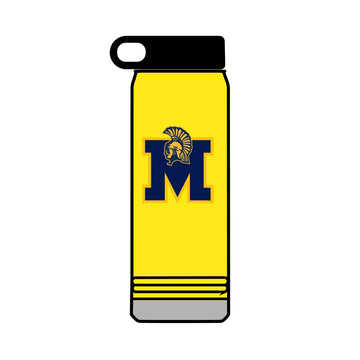 Mahtomedi Zephyrs Motivational 32oz Water Bottle  - Perfect for Sports and Daily Hydration