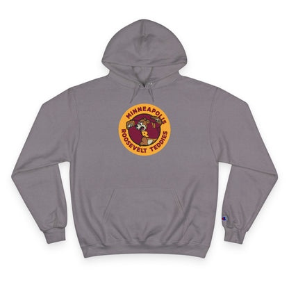 Minneapolis Roosevelt Teddies Champion Hoodie — Retro Collegiate Pullover