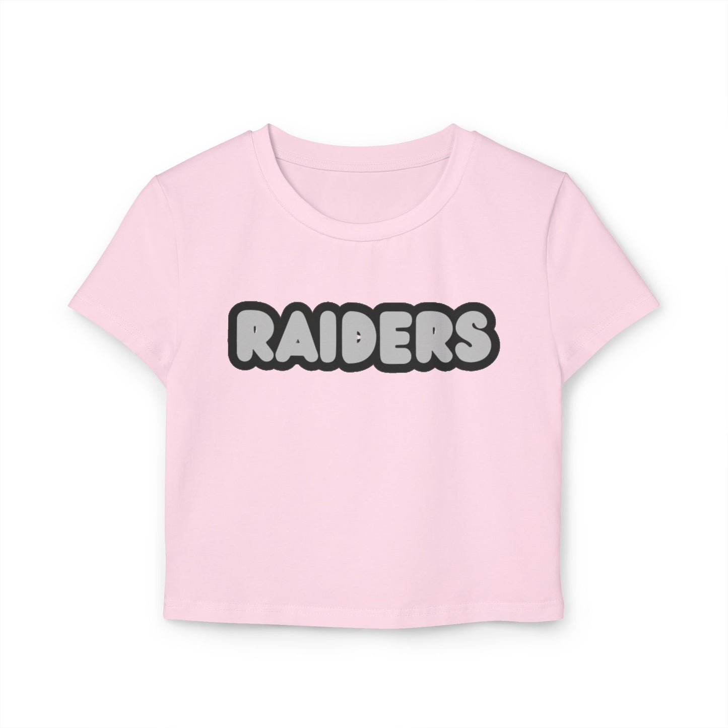 Roseville Raiders Women’s Baby Tee - Retro Graphic Top for Casual Vibes