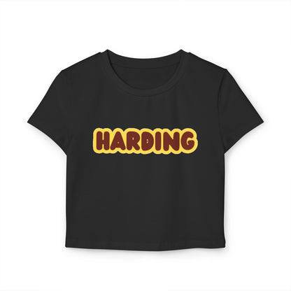 Saint Paul Harding Knights Women’s Baby Tee - Retro Graphic Top for Casual Vibes